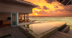 Sunset Overwater Villa @ Raffles
